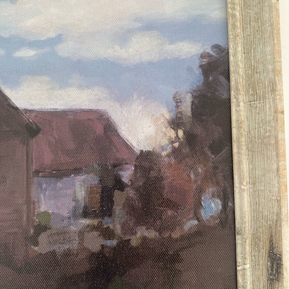 Studio McGee House Amidst The Trees Framed Canvas 16" x 10" - Picture 7 of 13